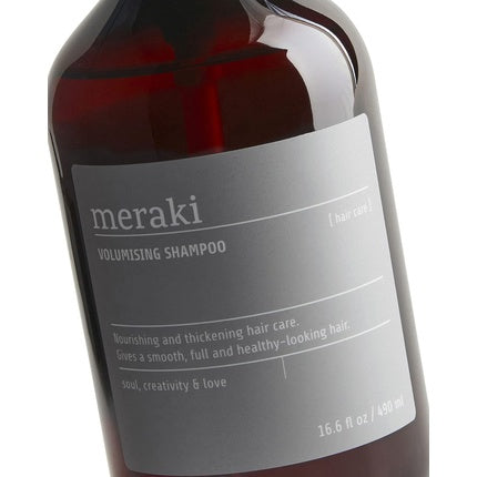 Șampon volumizare, Meraki, 490ml, sticlă maro