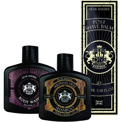Gel de Duș, Dear Barber, 250ml, negru