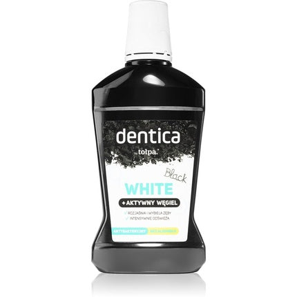 Mască bucală Dentica Black White cu Carbon Activat, Albire, 450ml
