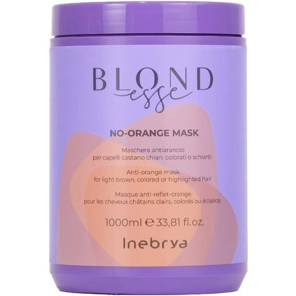 Masca par, Inebrya Blondesse, No-Orange, 1000ml