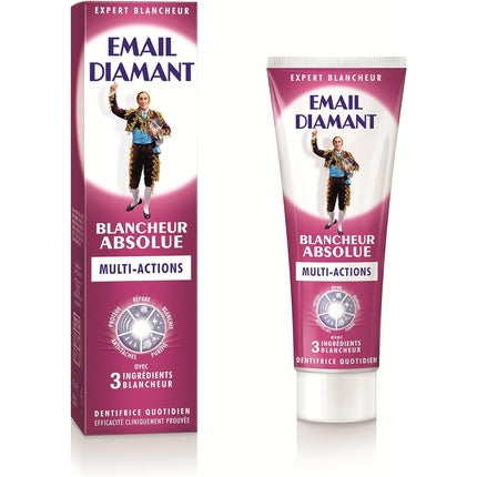 Pastă de dinți Email Diamant Blancheur Absolue Multi-Actions, 75ml