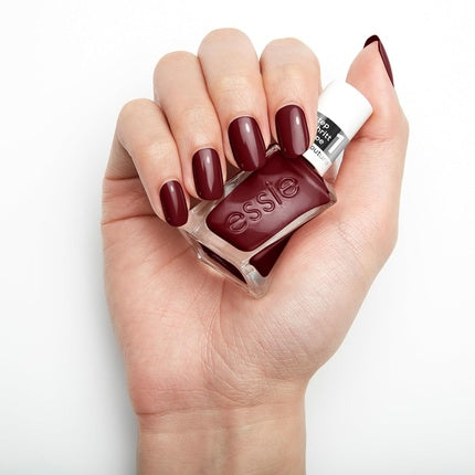 Lac de unghii Essie Gel Couture, roșu închis, 13.5ml