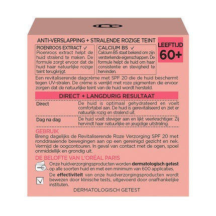 Cremă de zi L'Oréal Paris Age Perfect Golden Age SPF20 roz 50ml