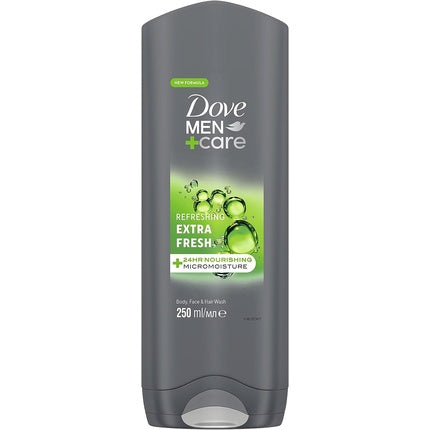 Gel de Duș 3-In-1, Dove Men+Care Extra Fresh, 250ml