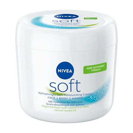 Crema Hidratantă Nivea Soft Refreshingly, Alb, 500 ml