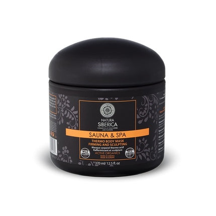 Masca corp, Natura Siberica, 370ml, ulei amaranth, argilă vulcanică