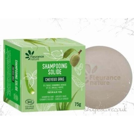 Șampon solid Fleurance Nature pentru păr gras, normal și uscat, 75g