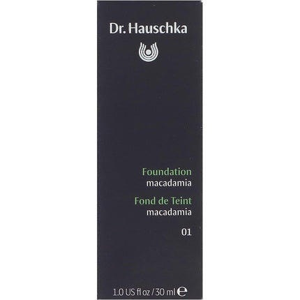 Fond de ten, Dr Hauschka, 01 Macadamia, 30ml