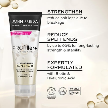 Ser de păr, John Frieda, Profiller+, Transparent, 120 g