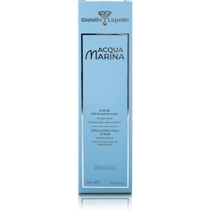 Exfoliant facial Gioiello Liquido Acqua Marina, 150ml, alb