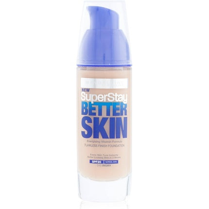 Fond de ten, Maybelline, SuperStay Better Skin, 010 Ivory