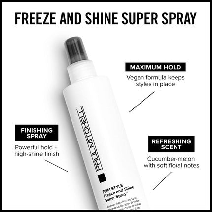 Spray fixativ, Paul Mitchell, Freeze and Shine, 500ml