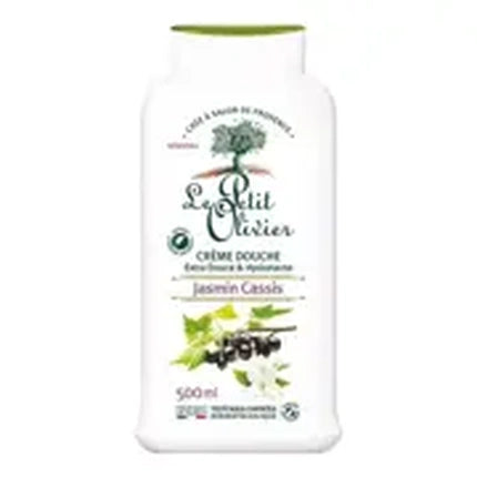 Crema de duș Le Petit Olivier, Iasomie și Cireșe Negre, 500 ml