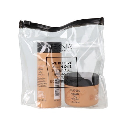 Set Tratament Păr, Lakmé Teknia Argan Oil, 83g