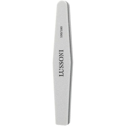 Fișe de unghii trapezoidale profesionale T4B LUSSONI 100/180 grit - Set de 25