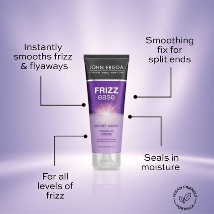 Cremă retușare, John Frieda Frizz Ease Secret Agent, 100 ml