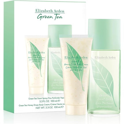 Set parfum Elizabeth Arden, Green Tea, 100ml, alb-verde
