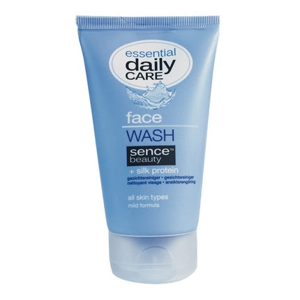 Gel de curățare facială Sence Beauty Essential Daily Care, albastru, 150ml