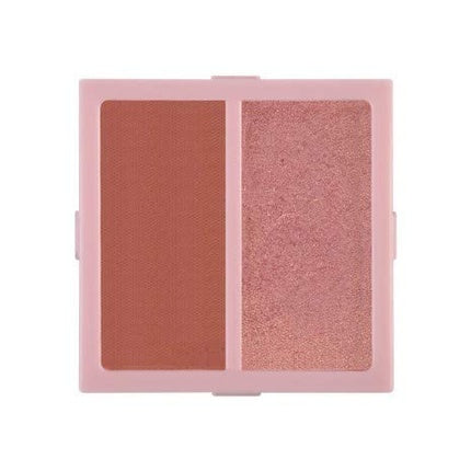 Wibo I Choose Eyeshadow Duo Nr. 3, roz, pudră
