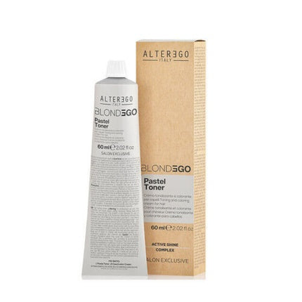 Toner pentru păr, Alter Ego Italy, BlondEgo Pastel Toner, 60ml, alb