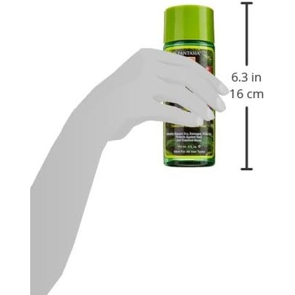 Ser păr Fantasia Brazilian Hair Oil Keratin Treatment, 171ml, sticlă verde