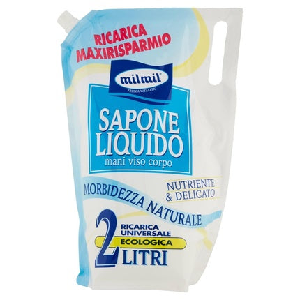 Săpun lichid, Mil Mil Nutritiv, refill 2.0 Litri