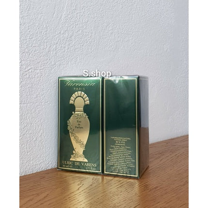 Perfum Ulric de Varens Varensia 50ml - Sticlă aurie cu detalii verzi