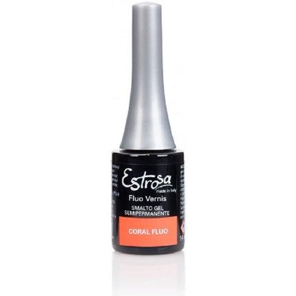 Smalto Gel Semi-Permanent Estrosa Coral Fluo 100g Portocaliu Neon