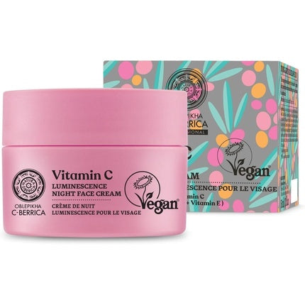 Cremă de noapte, Natura Siberica, C-Berrica, roz 50ml