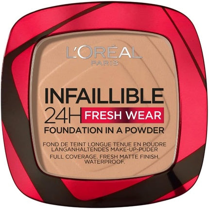 Pudra Fata, L'Oréal Paris, Infaillible 24H Fresh Wear, 220 Sand