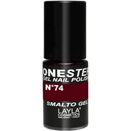 Smalt Gel Un Pas, Layla, One Step Gel Nail Polish Atomic Bronze 74, 5 ml