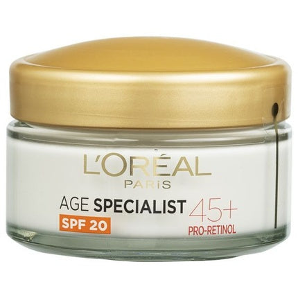 Cremă de zi L'Oréal Paris Age Specialist 45+ SPF 20, Pro-Retinol