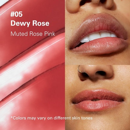 Balsam de buze Melixir Vegan Lip Butter #05 Dewy Rose Tinted