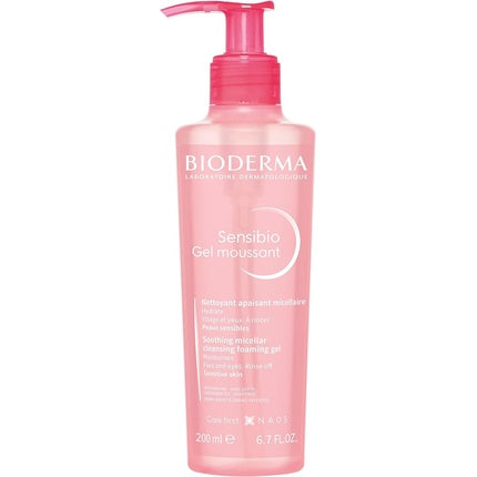 Gel de curățare facial Bioderma Sensibio Moussant, 200ml