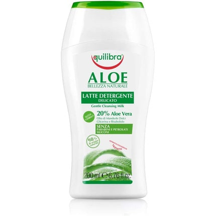 Lapte Demachiant, Equilibra, Aloe 200ml