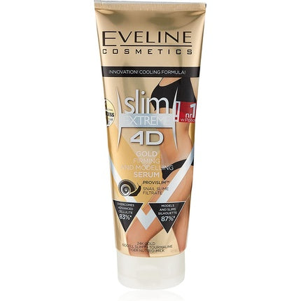 Serum anticelulitic, Eveline Cosmetics, Slim Extreme 4D Gold, 250ml