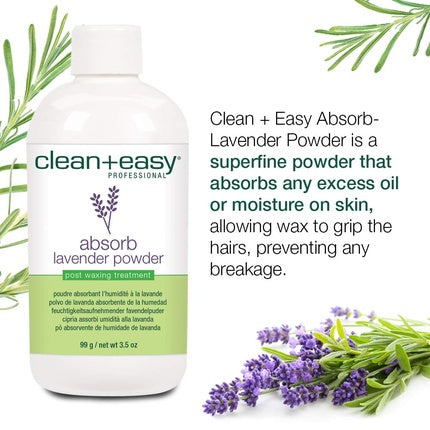 Pudră înainte de epilat Clean + Easy Lavandă 99g