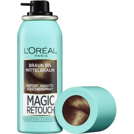 Spray acoperire radacini, L'Oréal, Magic Retouch, maro