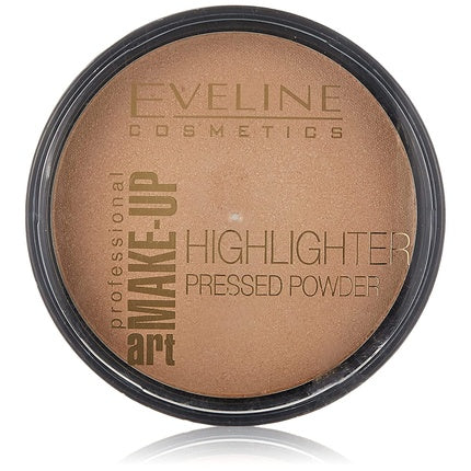 Pudră iluminatoare, Eveline Cosmetics, Art Professional Makeup, 55 Golden, 14g