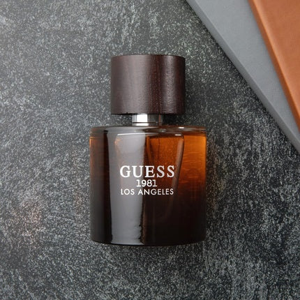 Set Cadou Parfum GUESS 1981 Los Angeles, Esență de Toaletă și Deodorant pentru Bărbați
