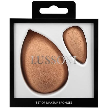 Set bureți de machiaj, Tb Tools For Beauty Lussoni, 2 piese, culoarea pielii