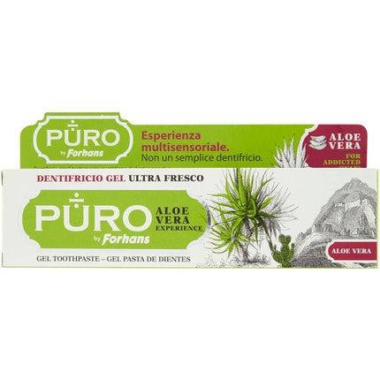 Pasta de dinti, Forhans, Puro, Aloe Vera, verde