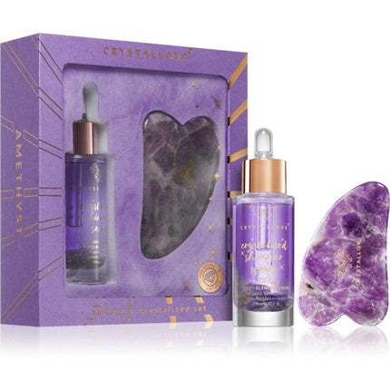Set Îngrijire Facială cu Cristale de Ametist Crystallove