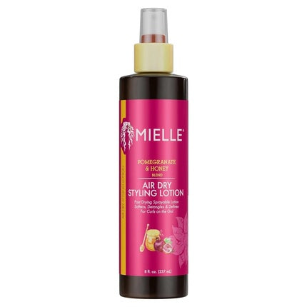 Loțiune de stilare la uscat, Mielle Organics, Pomegranate & Honey, 237 ml (8 Oz)