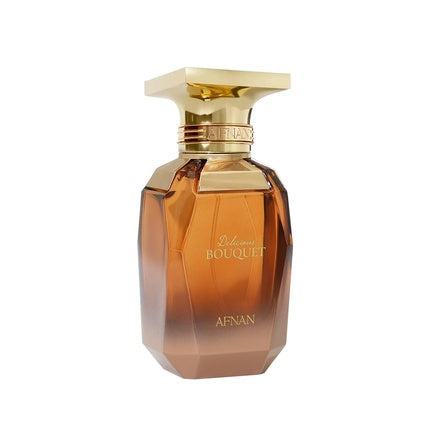 Parfum pentru femei, Afnan Delicious Bouquet, 100 ml, sticlă maro cu capac auriu