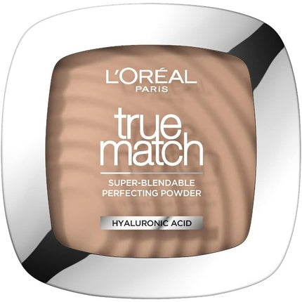 Pudra compacta, L'Oréal, True Match, cu acid hialuronic