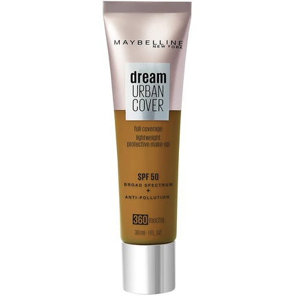 Fond de ten, Maybelline New York, Dream Urban Cover, Mocha, 30ml