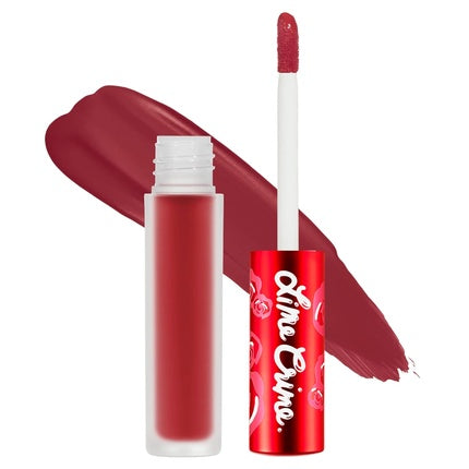 Ruj lichid, Lime Crime, Velvetines, roșu pământiu