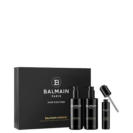 Set îngrijire păr Balmain Homme - Balsam, șampon și loțiune activator