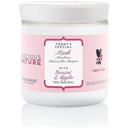 Mască de păr Alfaparf Milano Precious Nature pentru păr uscat și deshidratat, 200ml
